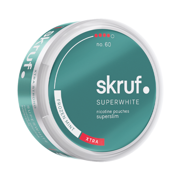Skruf Super White Frozen (€3.37/st) Superslim Strong