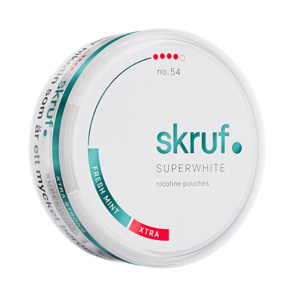 Skruf Superwhite No.54 Fresh Mint Xtra Stark