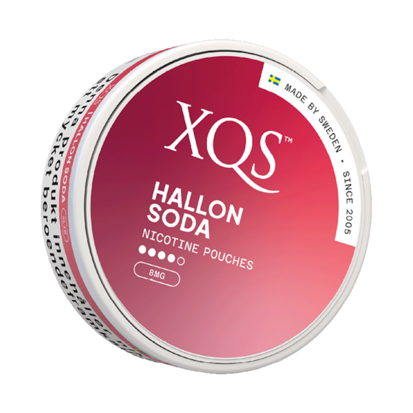 XQS Hallonsoda Slim Stark