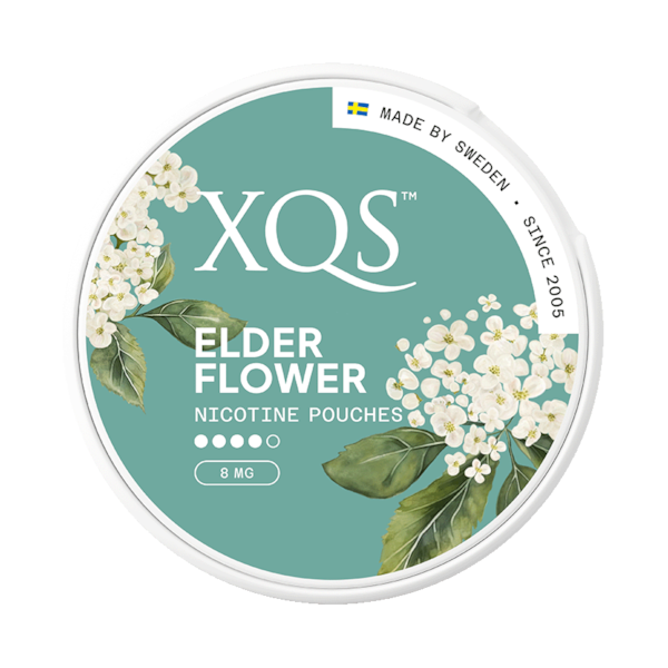 Xqs Elderflower Slim (€3.37/st) Slim Strong