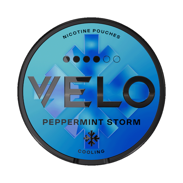 Velo Peppermint Storm (€3.67/st) Slim Extra Strong