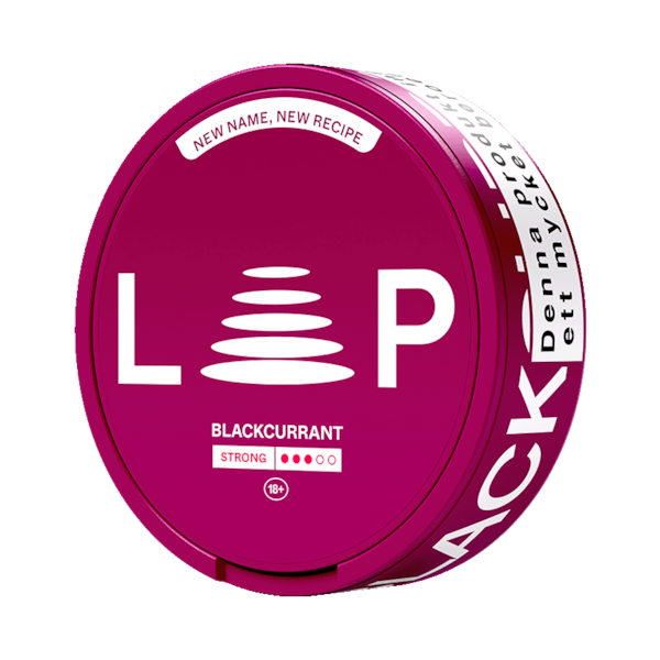 Loop Blackcurrant Strong (€3.37/st) Slim Extra Strong