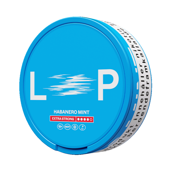 Loop Habanero Mint (€3.37/st) Slim Extra Strong