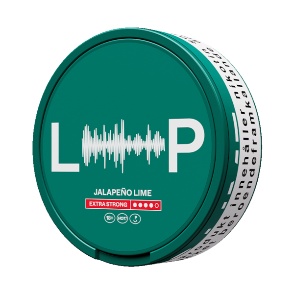 Loop Jalapeño Lime (€3.37/st) Slim Extra Strong