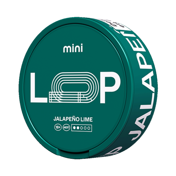 Loop Jalapeño Lime (€3.37/st) Mini Strong
