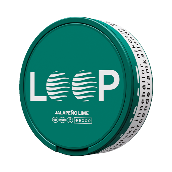 Loop Jalapeño Lime (€3.37/st) Slim Strong