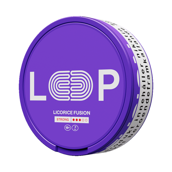 Loop Licorice Fusion (€3.37/st) Slim Extra Strong