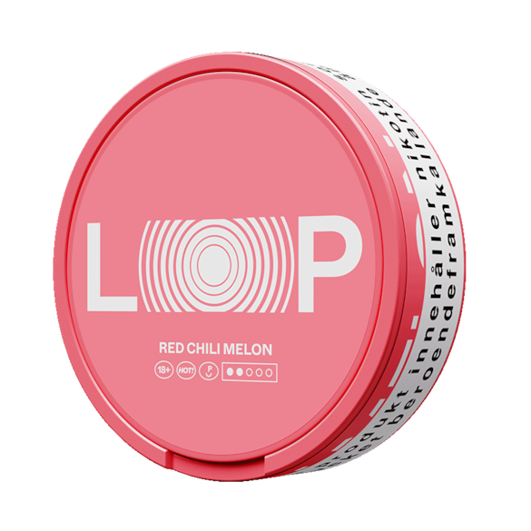 LOOP Red Chili Melon Slim Medium