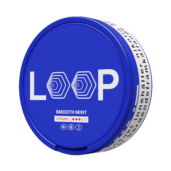 Loop Smooth Mint (€3.37/st) Slim Extra Strong