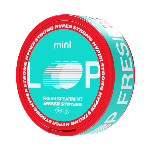 Loop Fresh Spearmint (€3.37/st) Mini Extra Strong
