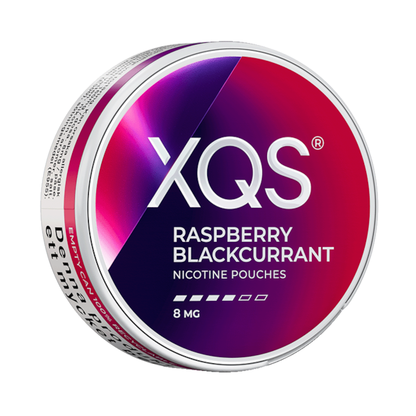 Xqs Raspberry Blackcurrant (€3.16/st) Slim Strong