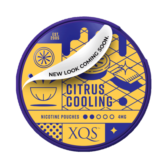 XQS Citrus Cooling Slim Normal Nicotine Pouches