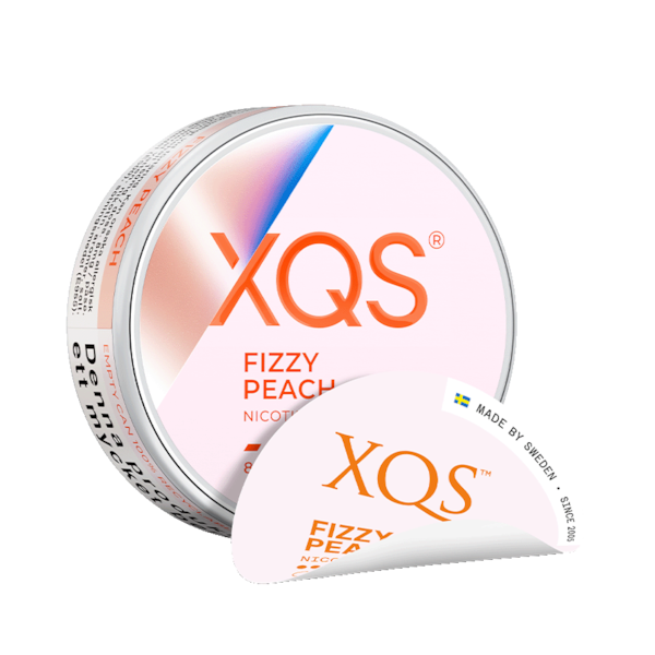 Xqs Fizzy Peach (€3.37/st) Slim Strong