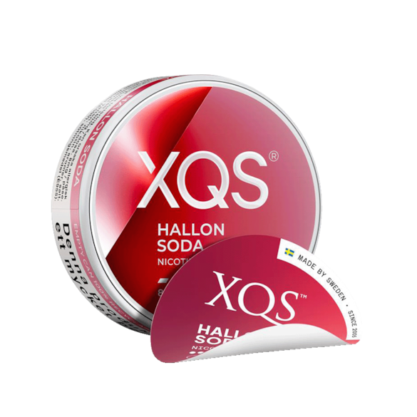 XQS Hallonsoda Slim Stark