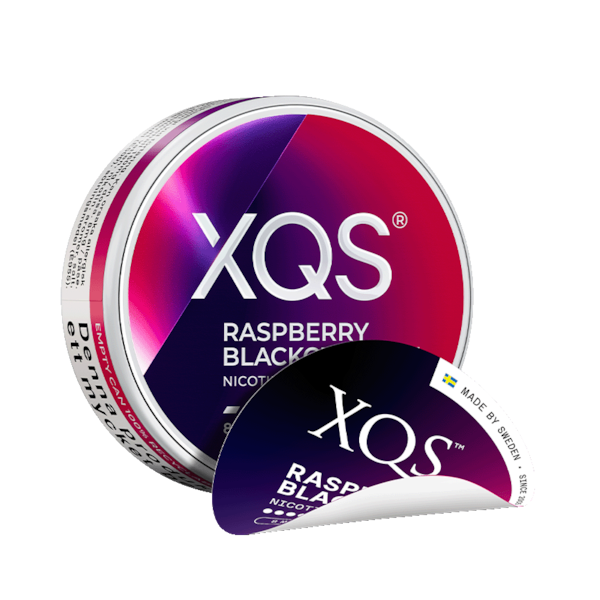 Xqs Raspberry Blackcurrant (€3.37/st) Slim Strong
