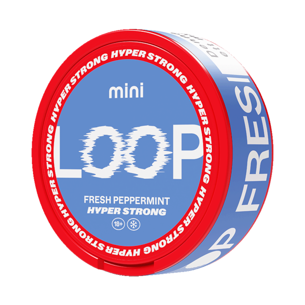 Loop Fresh Peppermint (€3.37/st) Mini Extra Strong
