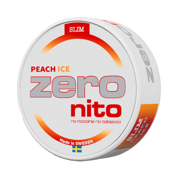 Zeronito Peach Ice (€3.49/st) Slim Nicotine Free
