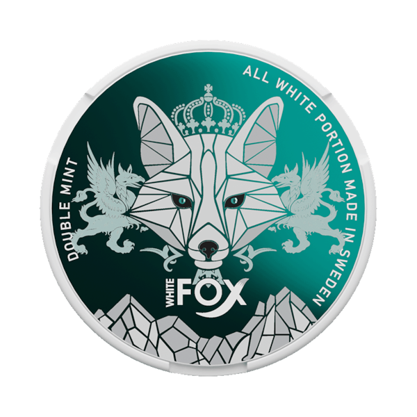White Fox Double Mint (€3.89/st) Slim Extra Strong
