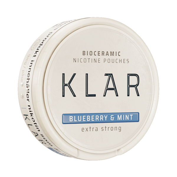 Klar Blueberry & (€3.49/st) Mini Extra Strong