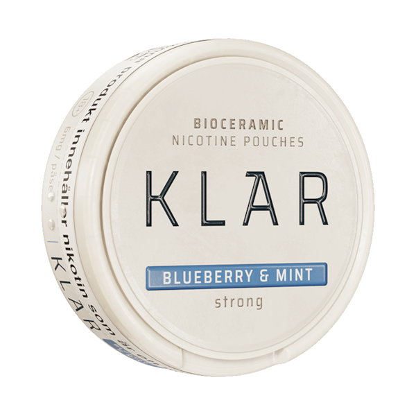 Klar Blueberry & (€3.49/st) Mini Strong