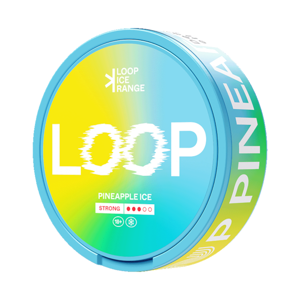 Loop Pineapple Ice (€3.37/st) Slim Extra Strong