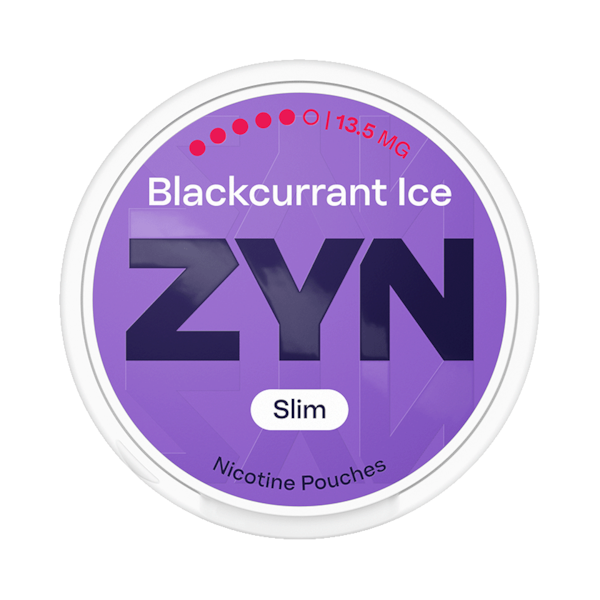 Zyn Blackcurrant Ice (€2.99/st) Slim Ultra Strong