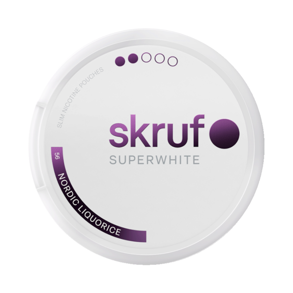 Skruf Super White Nordic (€3.37/st) Slim Normal