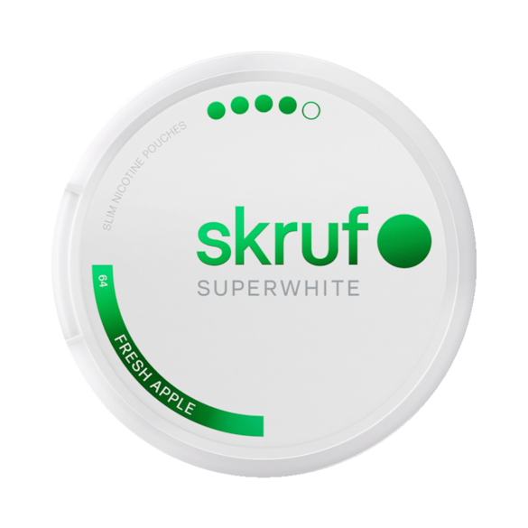 Skruf Superwhite No.64 Fresh Apple 12mg