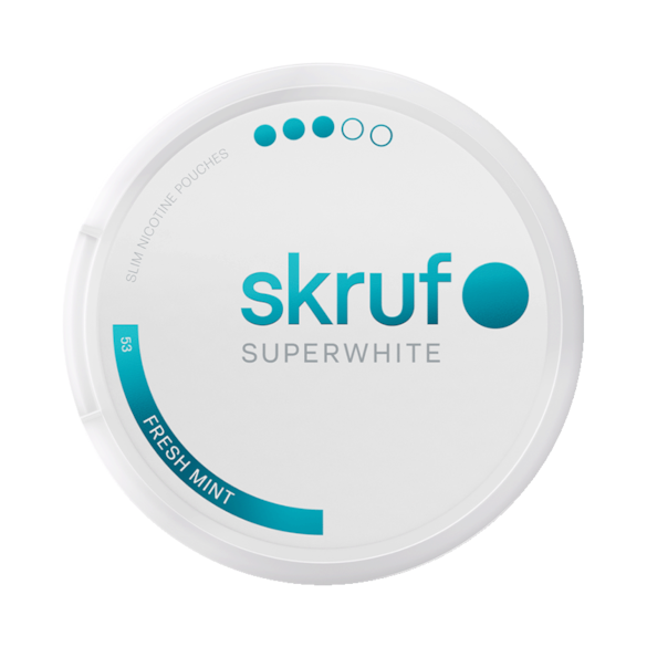 Skruf Superwhite No.53 Fresh Mint 10mg