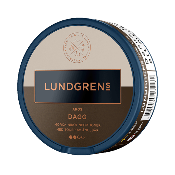 Lundgrens All White Aros Dagg (€3.79/st) Normal Strong