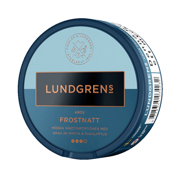 Lundgrens All White Aros Frostnatt (€3.79/st) Normal Extra Strong