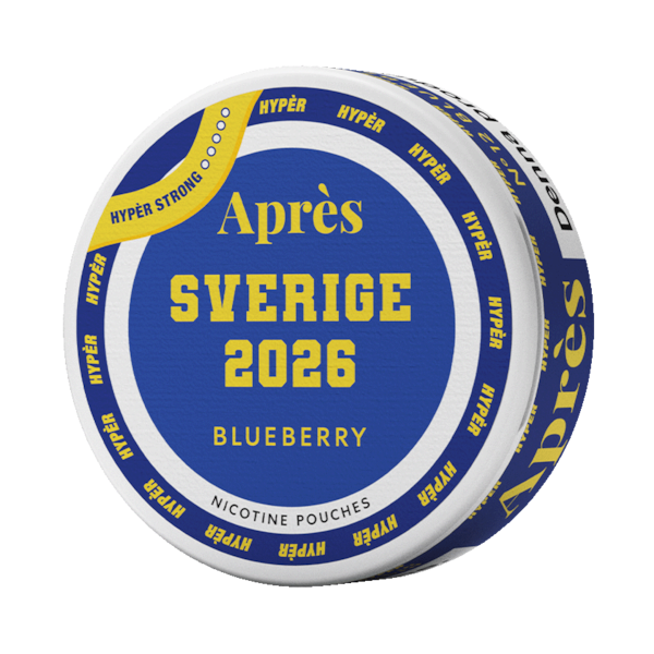Apres Blueberry (€2.96/st) Slim Extra Strong