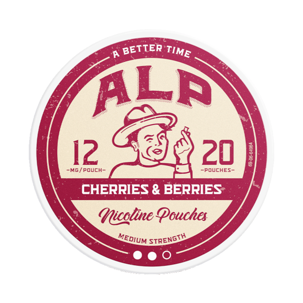 Alp Cherries & (€3.69/st) Slim Extra Strong