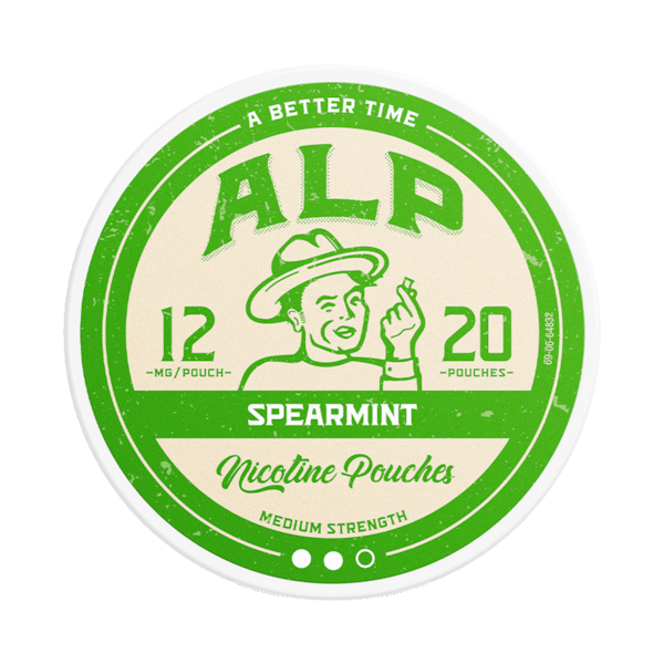 Alp Spearmint (€3.69/st) Slim Extra Strong