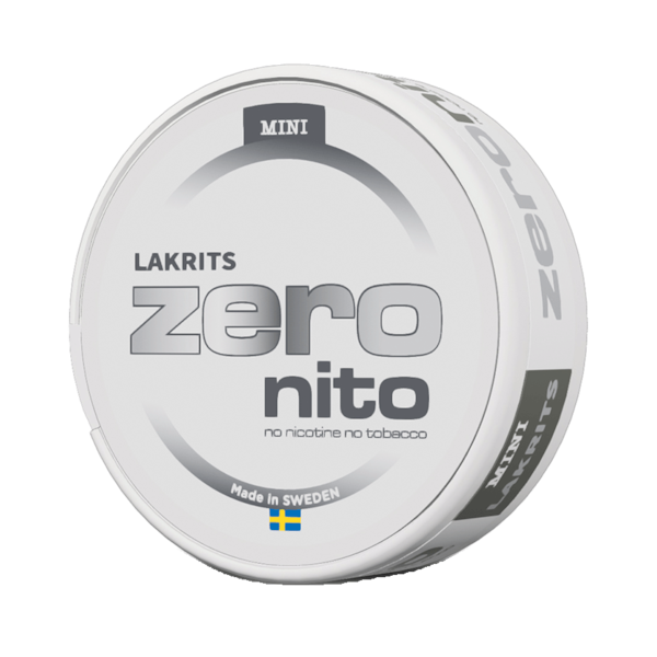 Zeronito Lakrits Mini (€3.49/st) Mini Nicotine Free
