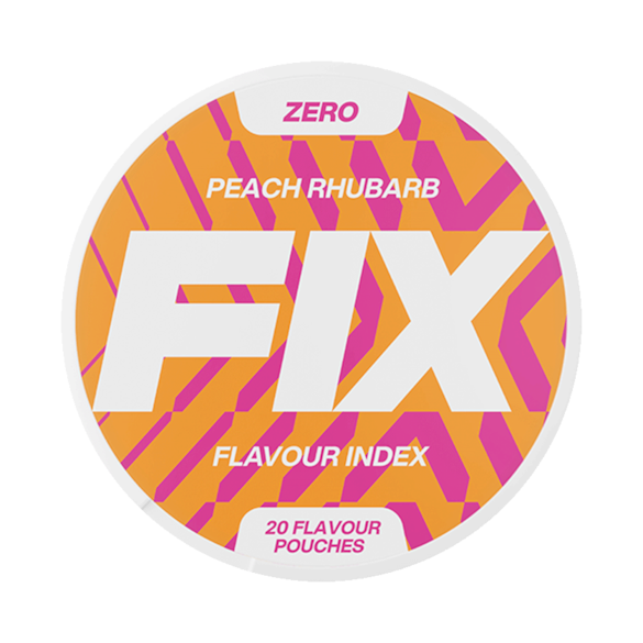 FIX Zero Peach Rhubarb Nikotinfrei