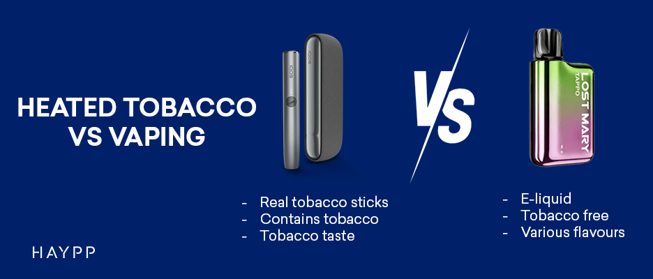 Heated Tobacco vs Vaping