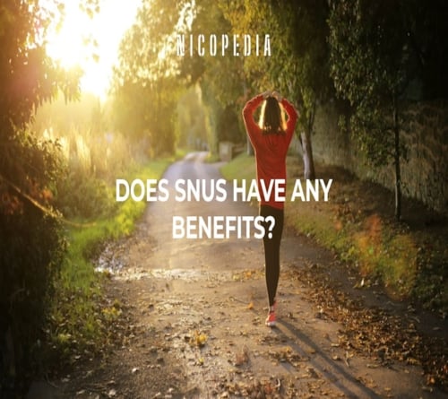 Does snus have any benefits