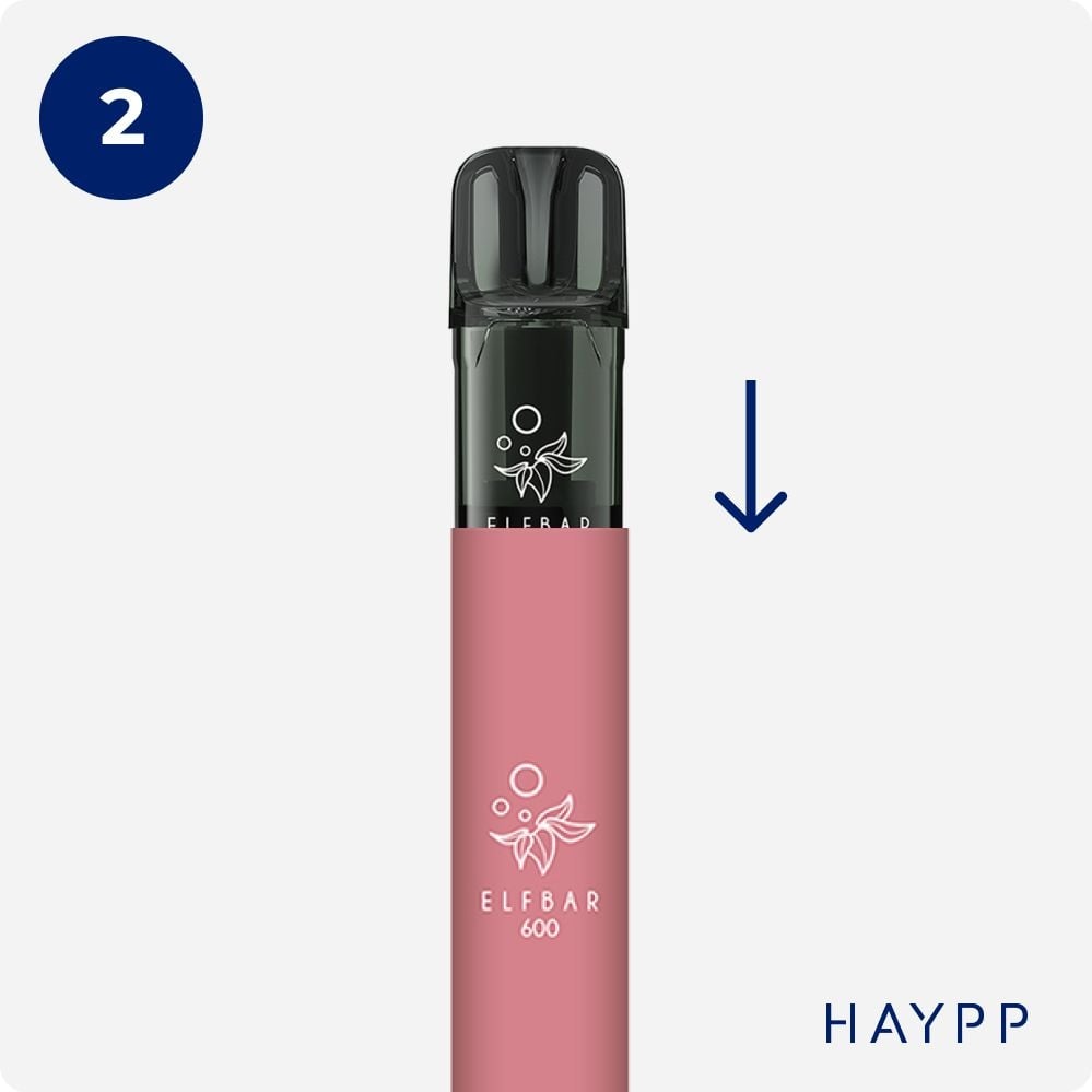 Elf Bar 600 Prefilled Pods How to Step 2