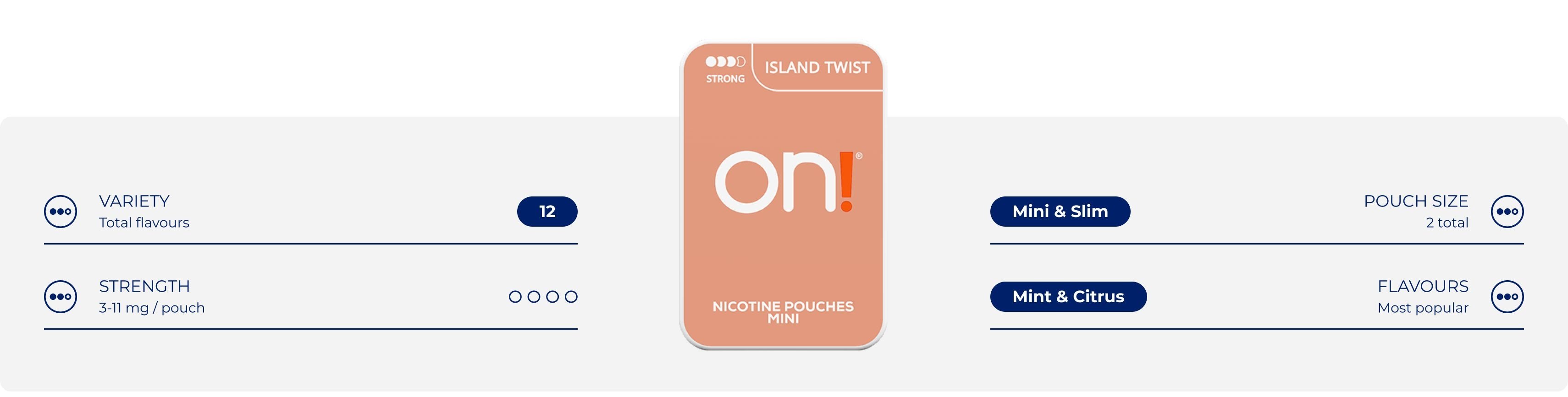 What are On! Nicotine Pouches?