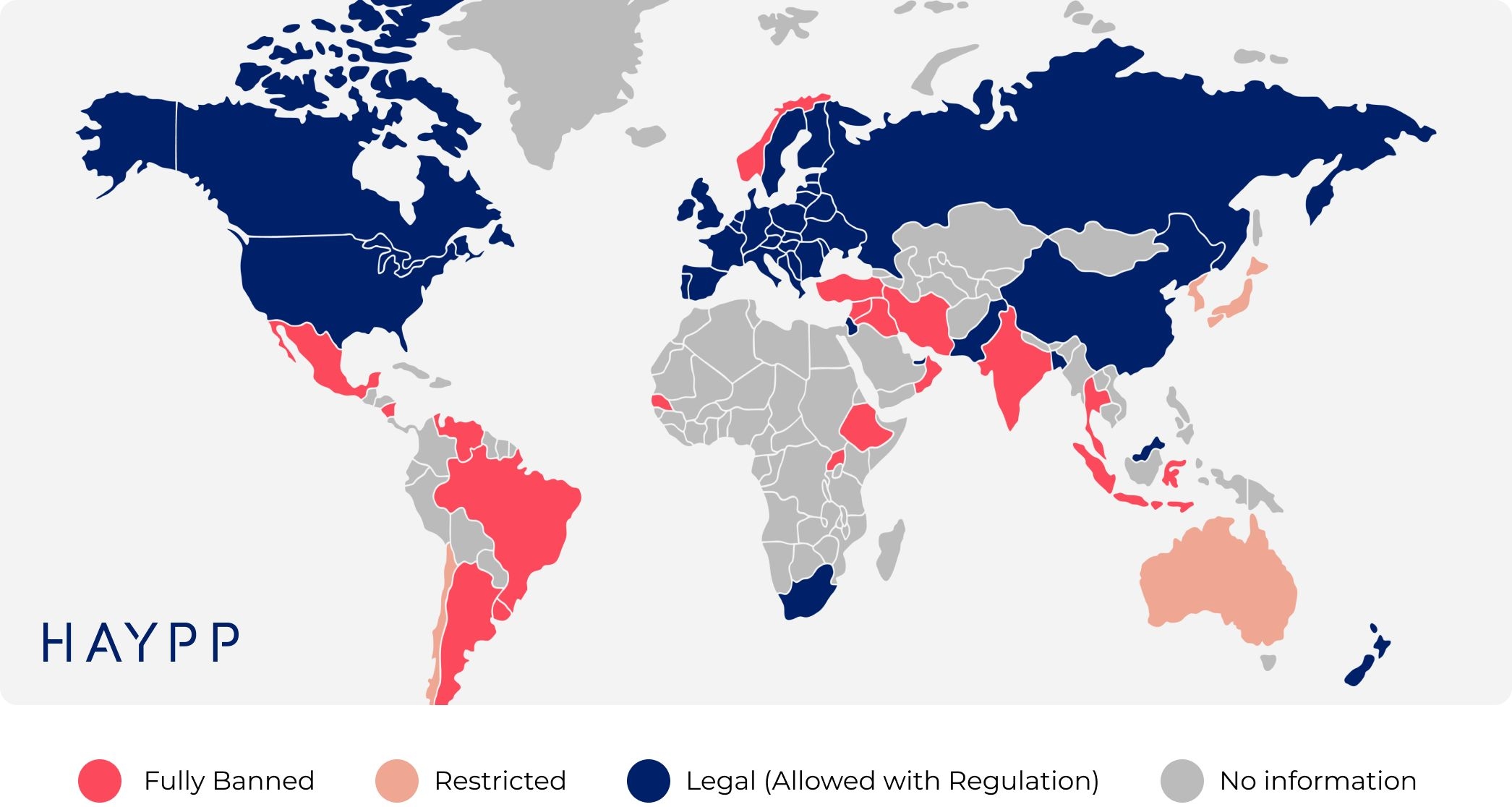 Vape Laws Map - Haypp UK