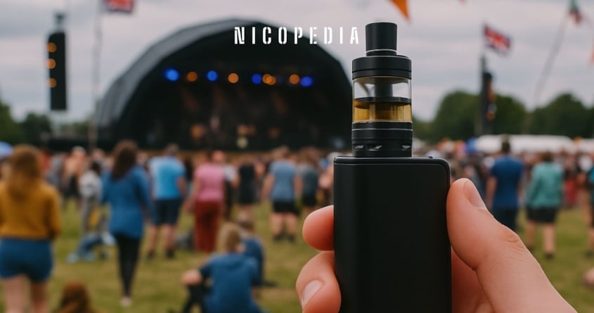 Vaping at UK Festivals (2025) - Haypp UK