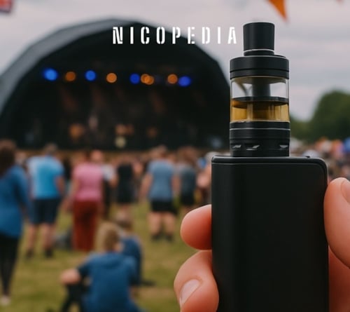 Vaping at UK Festivals (2025) - Haypp UK