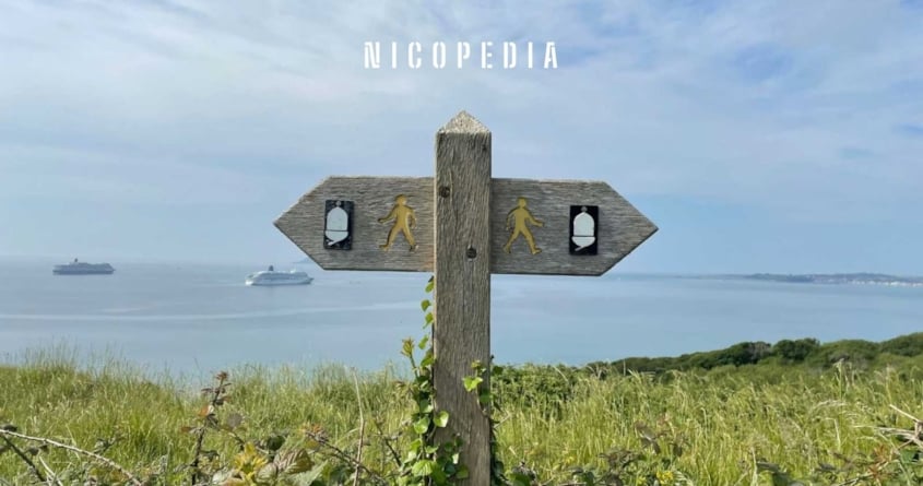 how to quit nicotine pouches (sign points two ways, indicating decision)