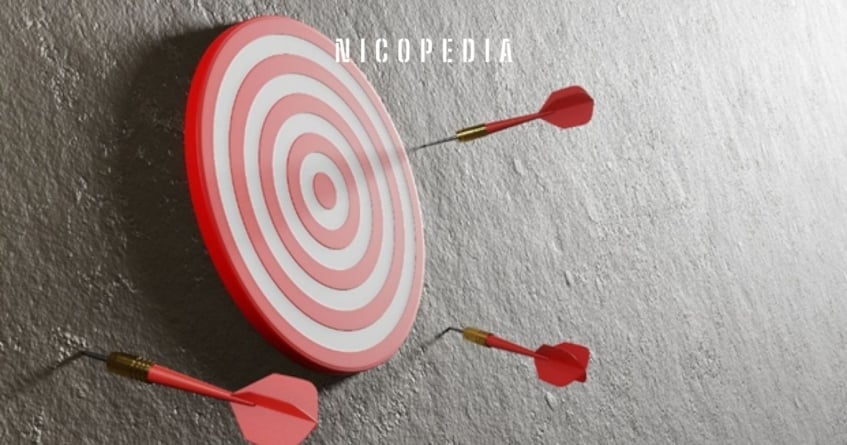 Dartboard on wall, symbolising that Tobacco and Vapes Bill risks missing the mark