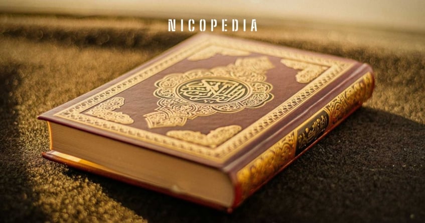 quran lying on fabric