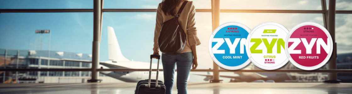 travelling with zyn nicotine pouches