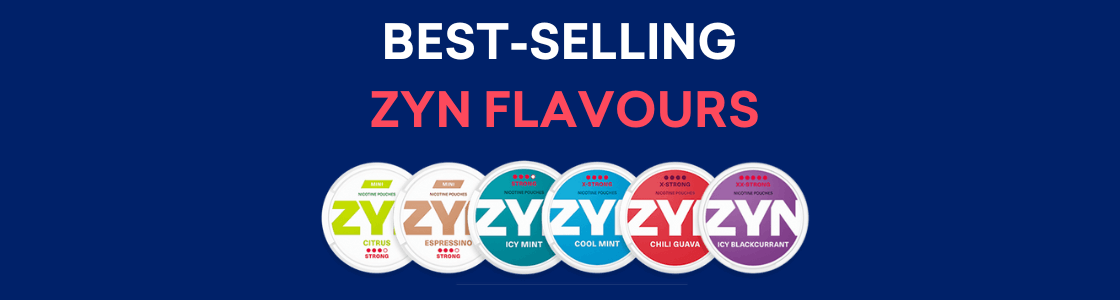 bestselling zyn snus flavours