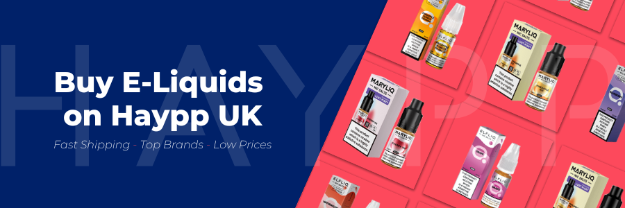 Buy e-liquids on Haypp UK