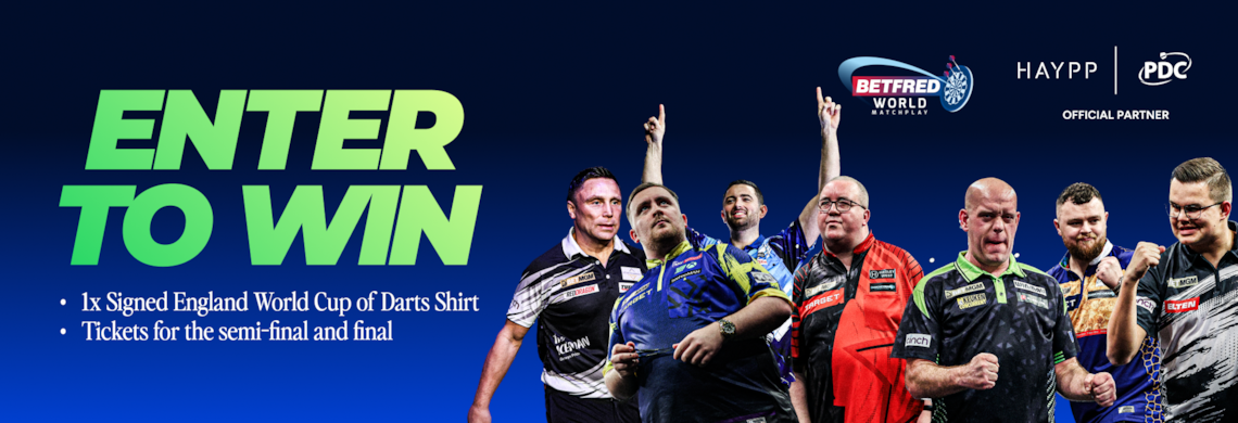 Win Exclusive World Matchplay Prizes  